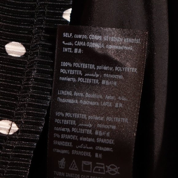 EUC Polkadot Bebe Skirt Size Large - Picture 8 of 8